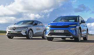 Skoda Elroq vs Renault Megane E-Tech - front tracking